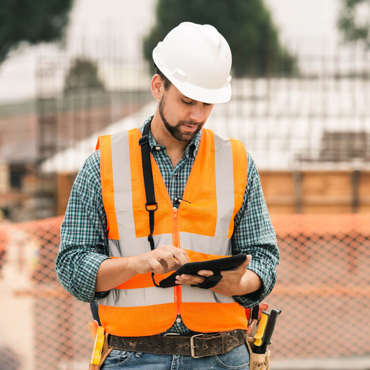 Ultimate Shockproof iPad Case for Construction Pros