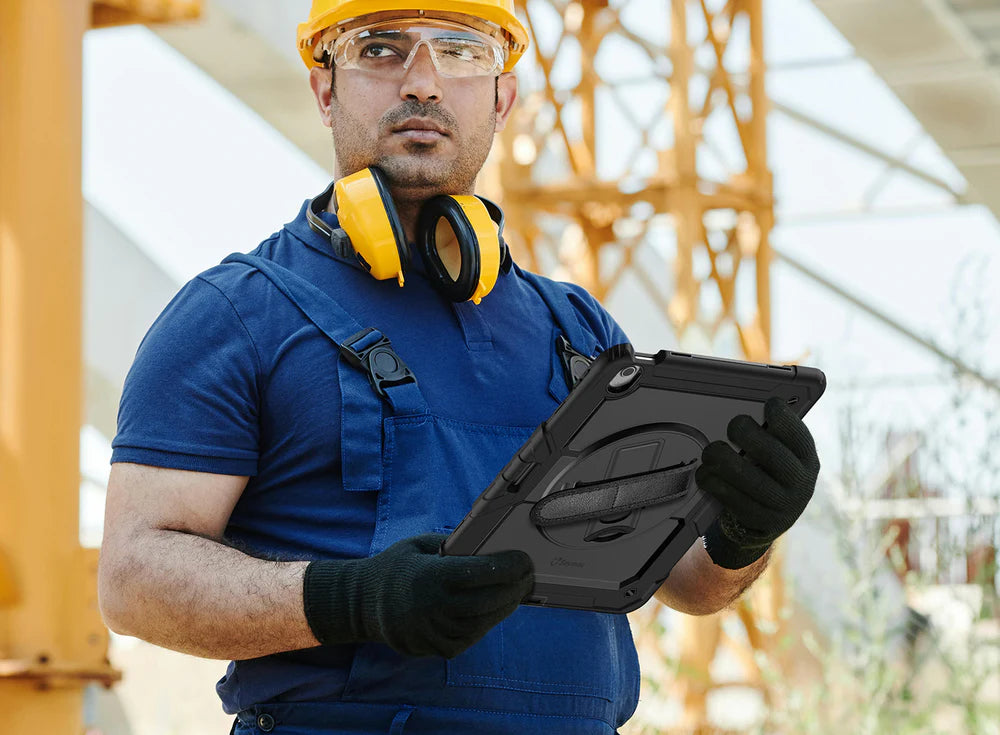 Ultimate Shockproof iPad Case for Construction Pros